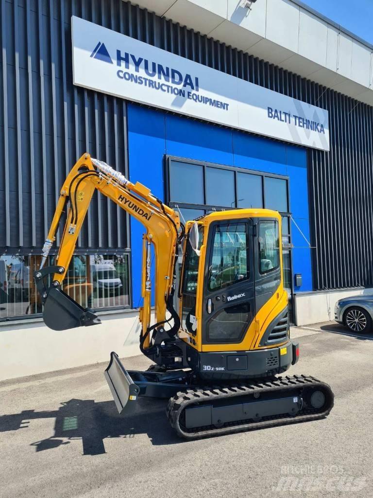 Hyundai R30Z-9AK Мини-экскаваторы