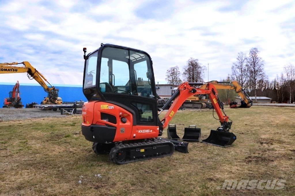 Kubota KX016-4 Мини-экскаваторы