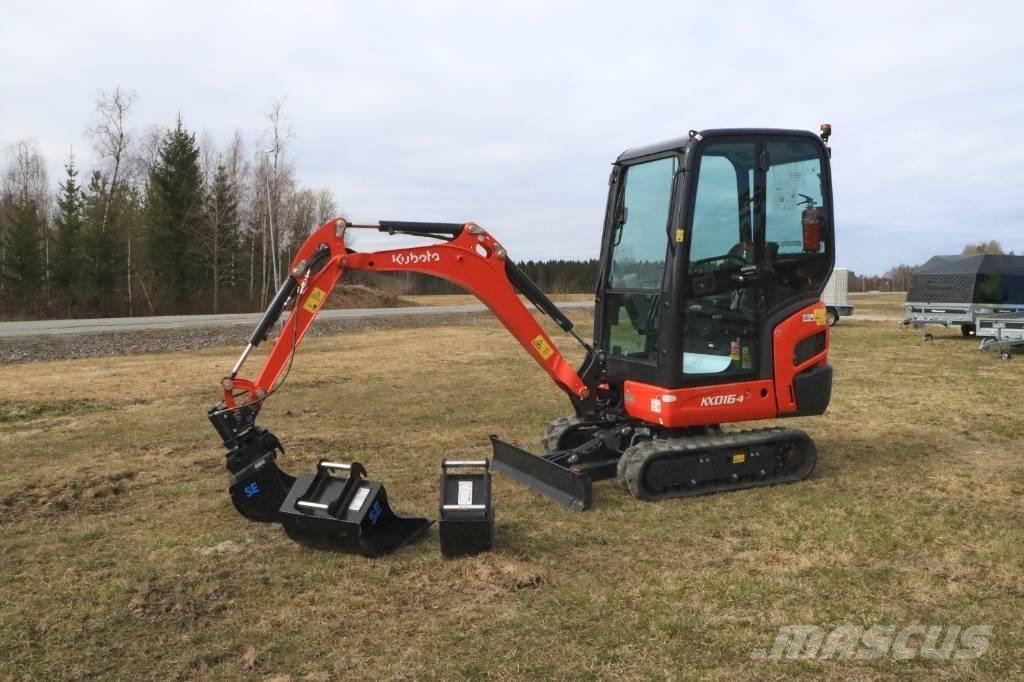 Kubota KX016-4 Мини-экскаваторы
