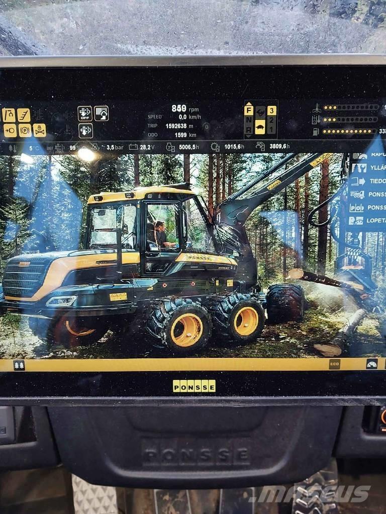 Ponsse Ergo 8W Харвестеры