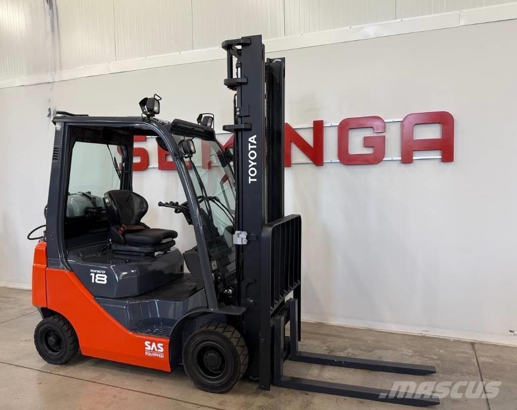 Toyota 10894 - 8FGF18 Газовые погрузчики