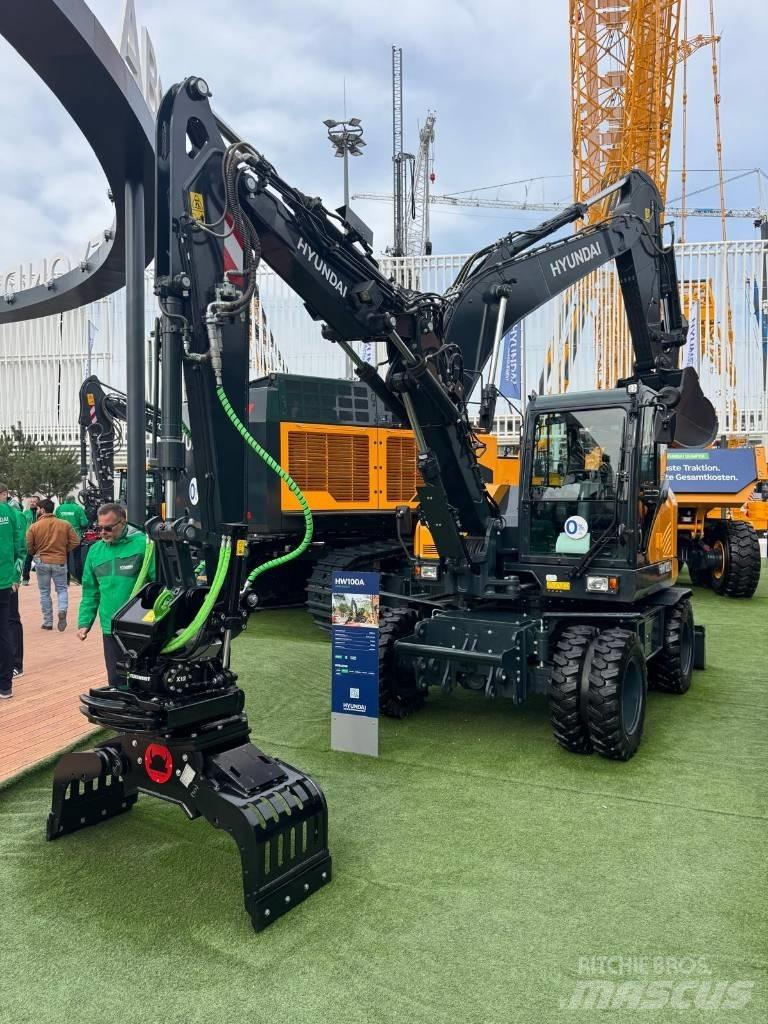 Hyundai HW 100 A Колёсные экскаваторы
