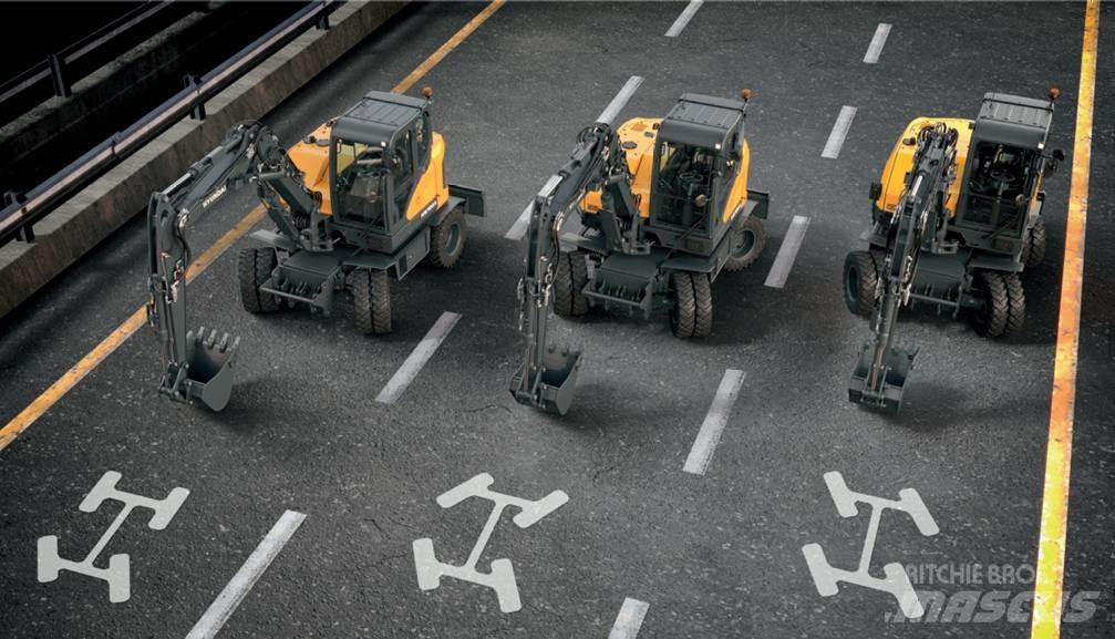 Hyundai HW 100 A Колёсные экскаваторы