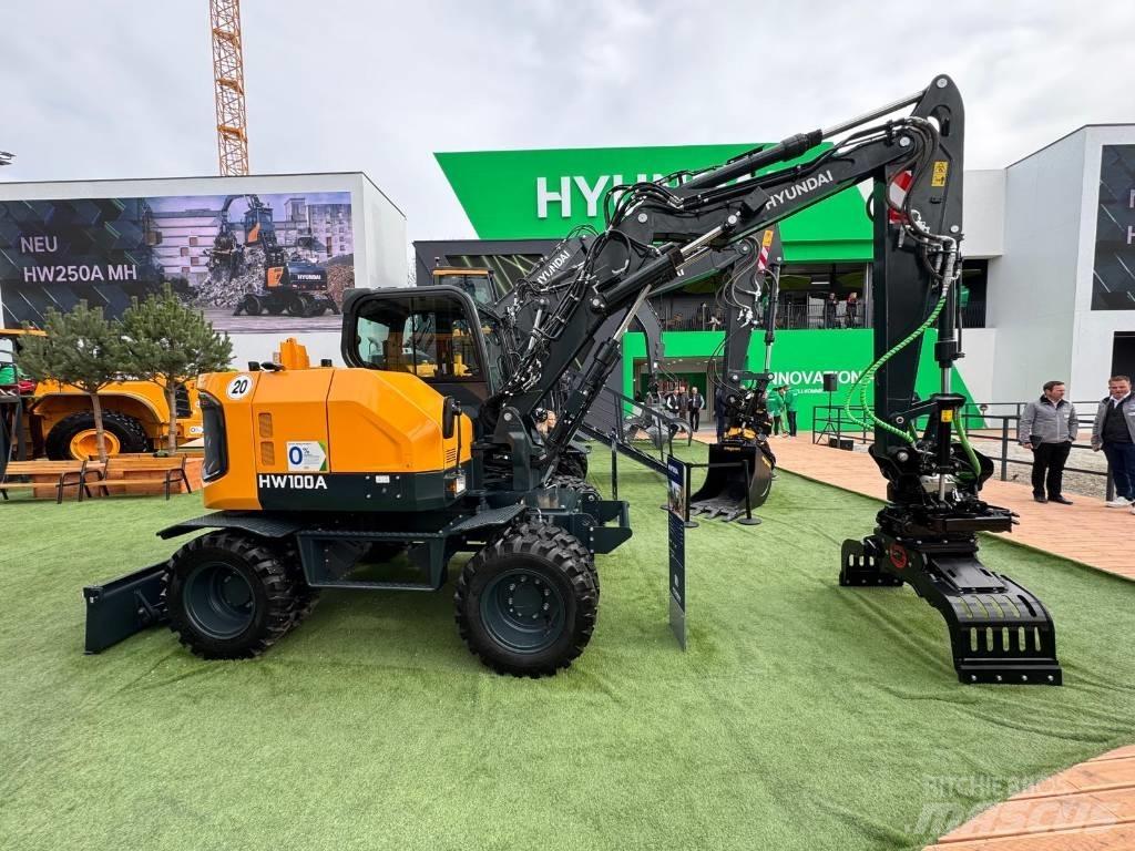 Hyundai HW 100 A Колёсные экскаваторы
