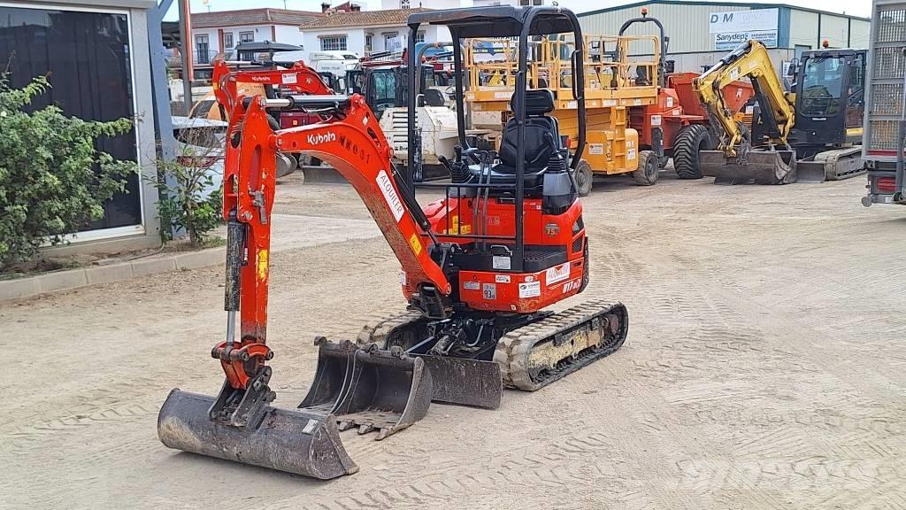 Kubota U 17-3a Мини-экскаваторы