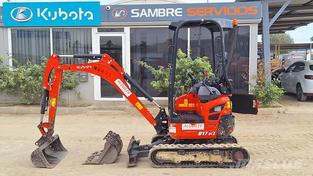 Kubota U 17-3a Мини-экскаваторы