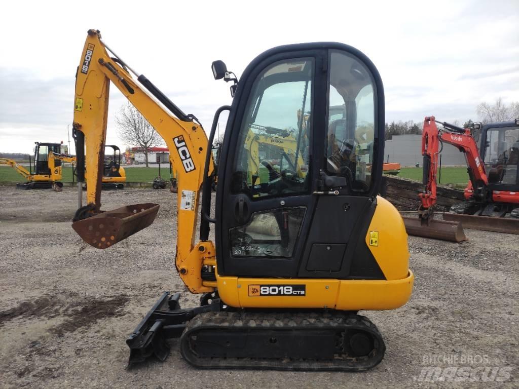 JCB 8018 CTS Мини-экскаваторы