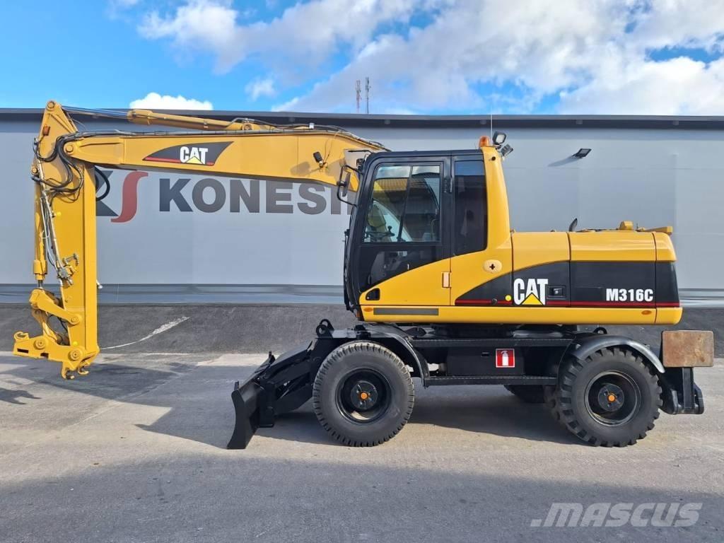 CAT M316C Колёсные экскаваторы