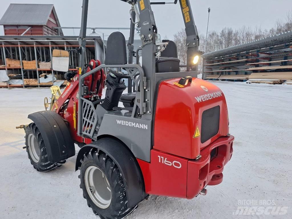 Weidemann 1160 Многофункциональные сельскохозяйственные погрузчики