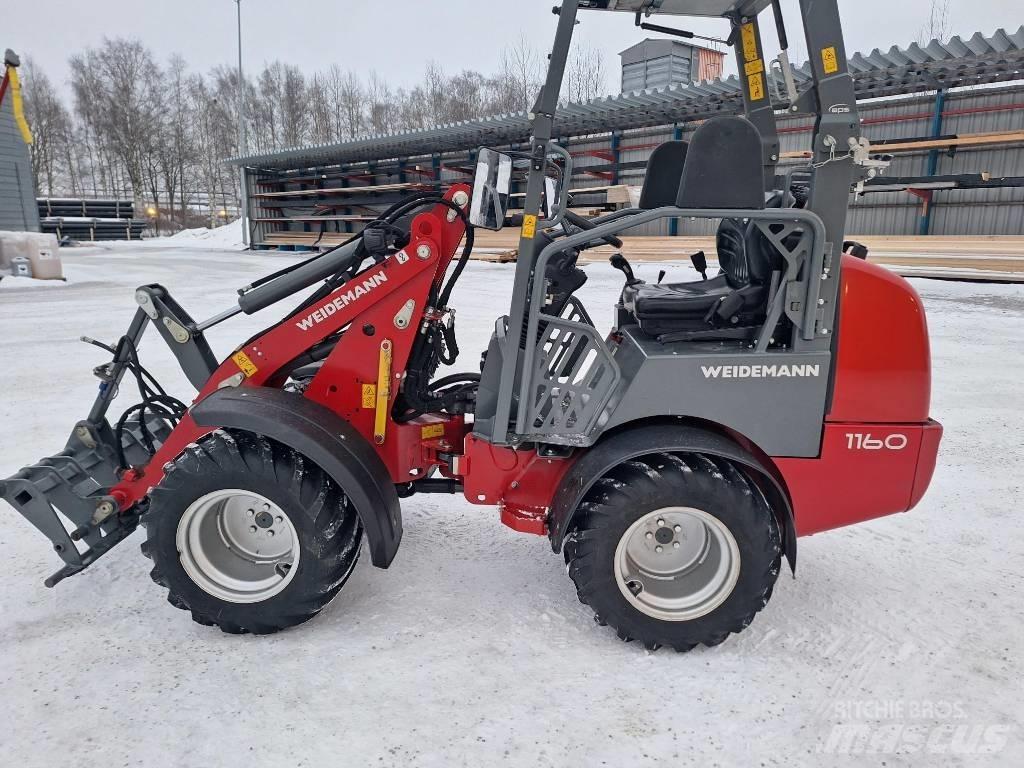 Weidemann 1160 Многофункциональные сельскохозяйственные погрузчики