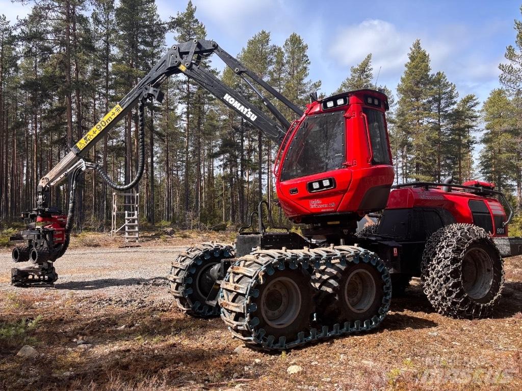Komatsu 901 Харвестеры