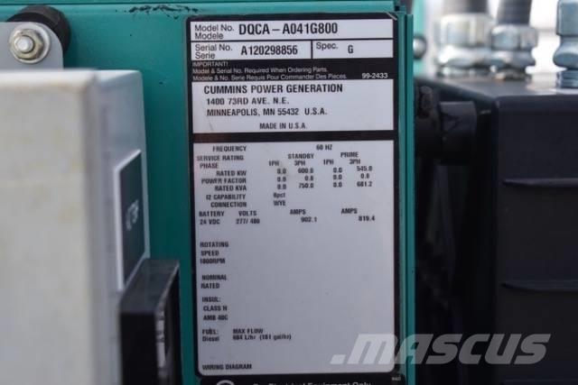Cummins QST23 Дизельные генераторы
