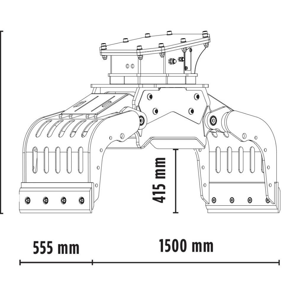 MB Crusher MB-G500 Компоненты строительной техники