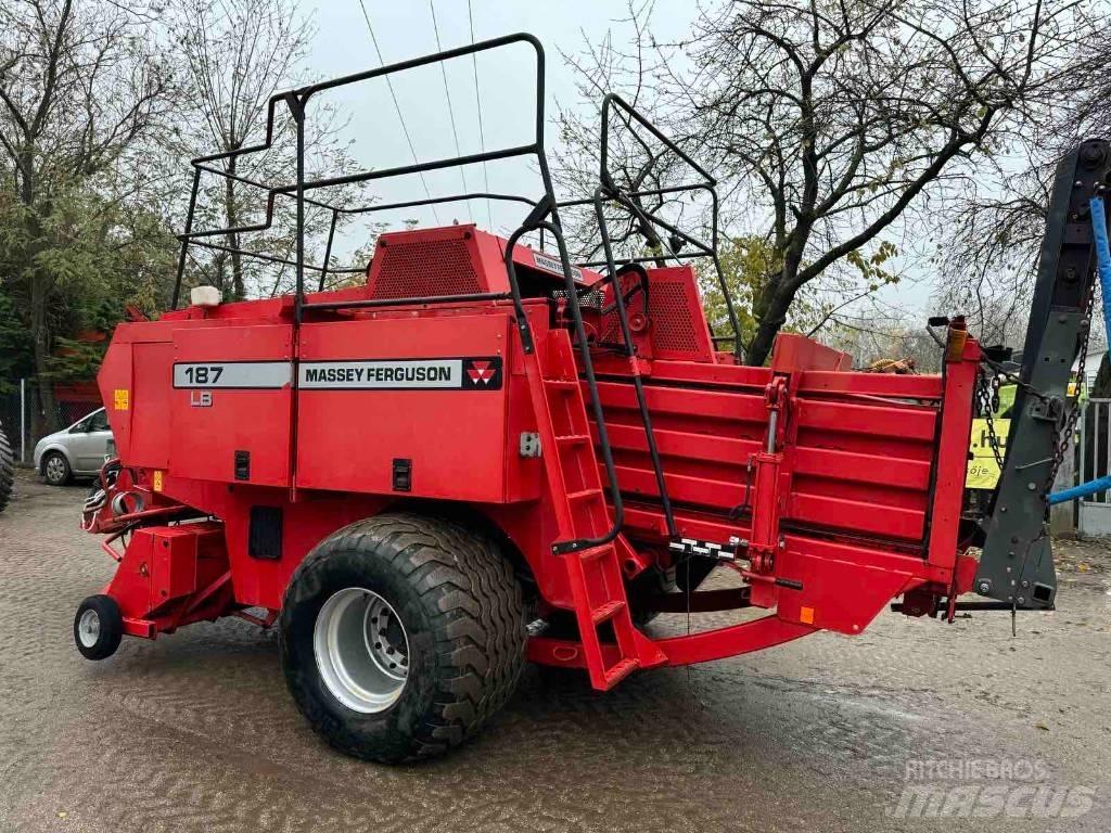 Massey Ferguson 187 Тюковые пресс-подборщики