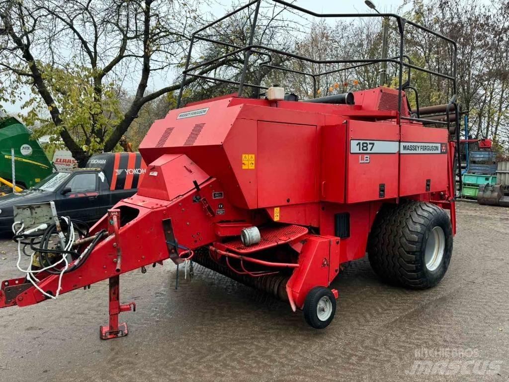 Massey Ferguson 187 Тюковые пресс-подборщики