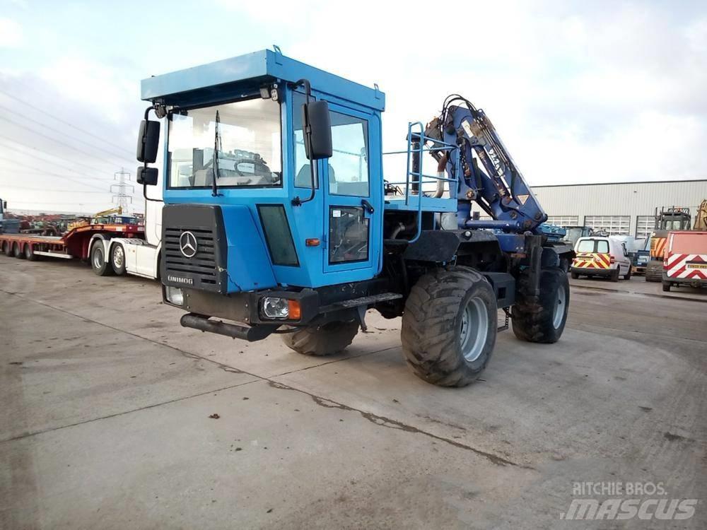 Mercedes-Benz Unimog Автомобильные краны