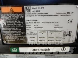 Hyster H 1.6 FT Газовые погрузчики
