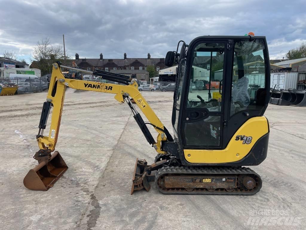 Yanmar SV 18 Мини-экскаваторы