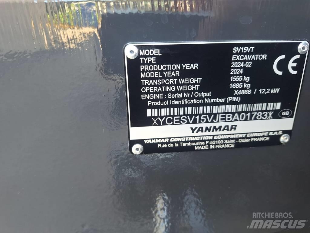 Yanmar SV 15 Мини-экскаваторы