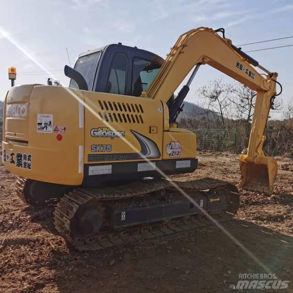 Kobelco SK75-8 Малые экскаваторы 7т-12т