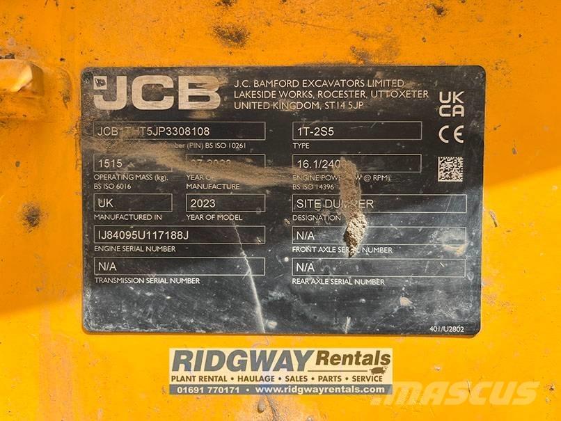 JCB 1T-2S5 Мини-самосвалы