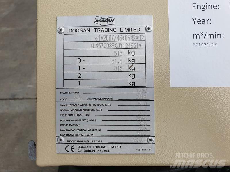 Doosan 7 / 20 Воздушные компрессоры