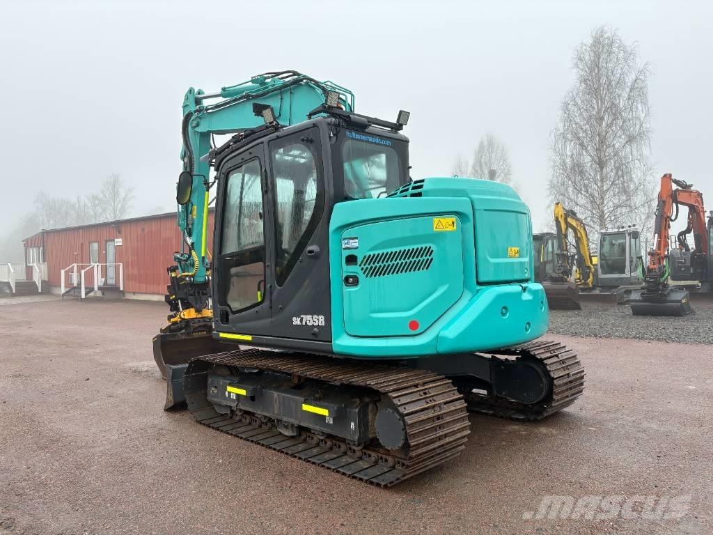 Kobelco SK75SR-7 Малые экскаваторы 7т-12т