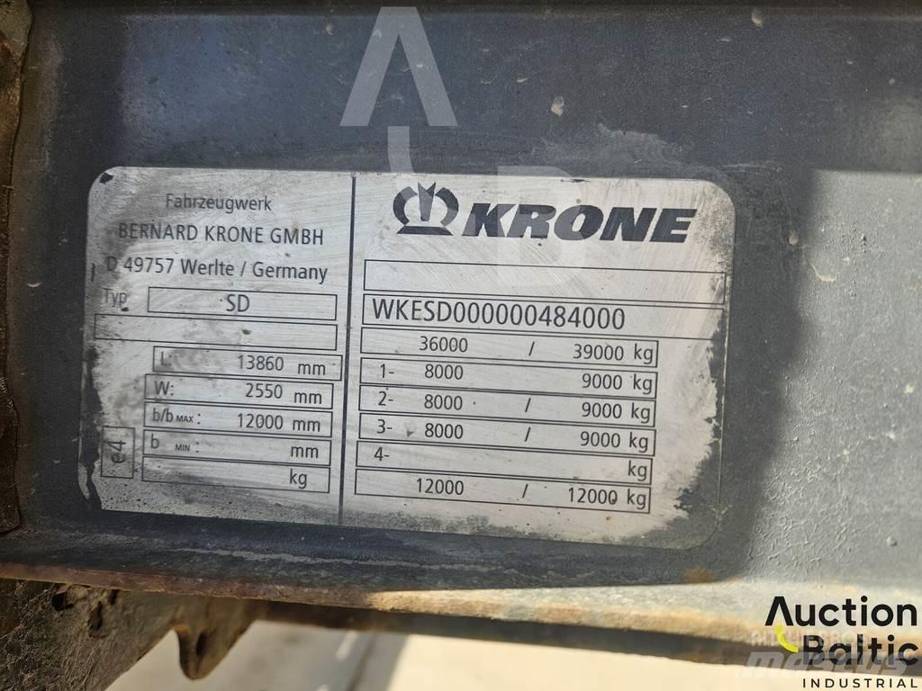 Krone SD Тентованные полуприцепы