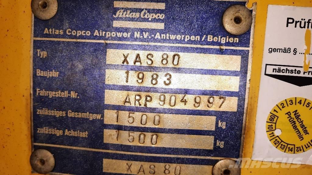 Atlas Copco XAS 80 Воздушные компрессоры