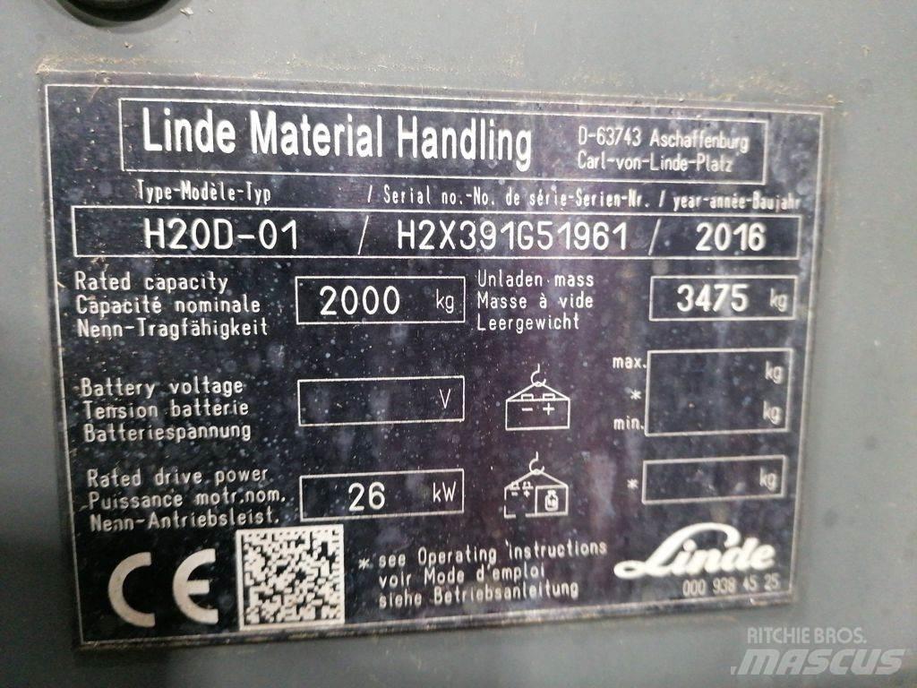 Linde H20D-01 Дизельные погрузчики