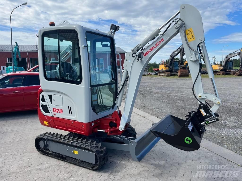 Takeuchi TB216 Мини-экскаваторы