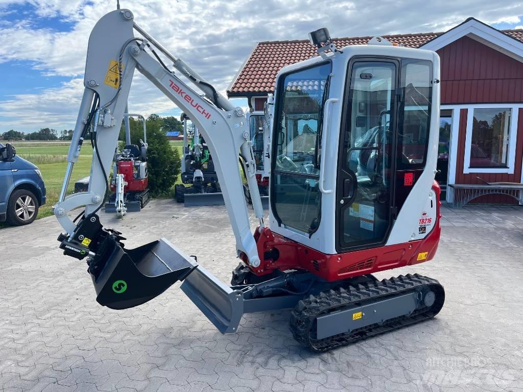 Takeuchi TB216 Мини-экскаваторы