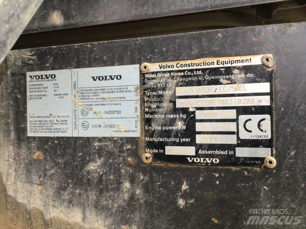 Volvo EC 750 E Гусеничные экскаваторы