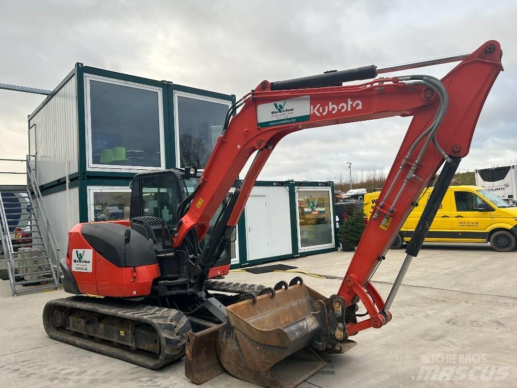 Kubota KX 080-4 Малые экскаваторы 7т-12т