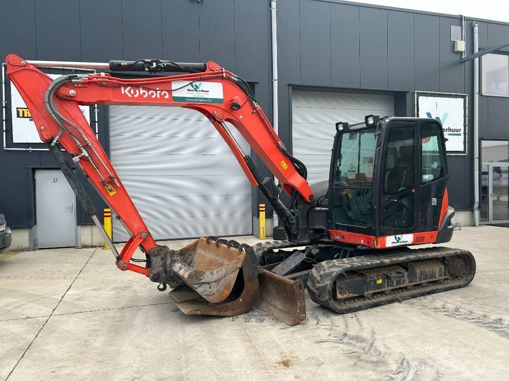 Kubota KX 080-4 Малые экскаваторы 7т-12т
