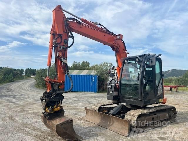 Hitachi ZX85US-5A Малые экскаваторы 7т-12т