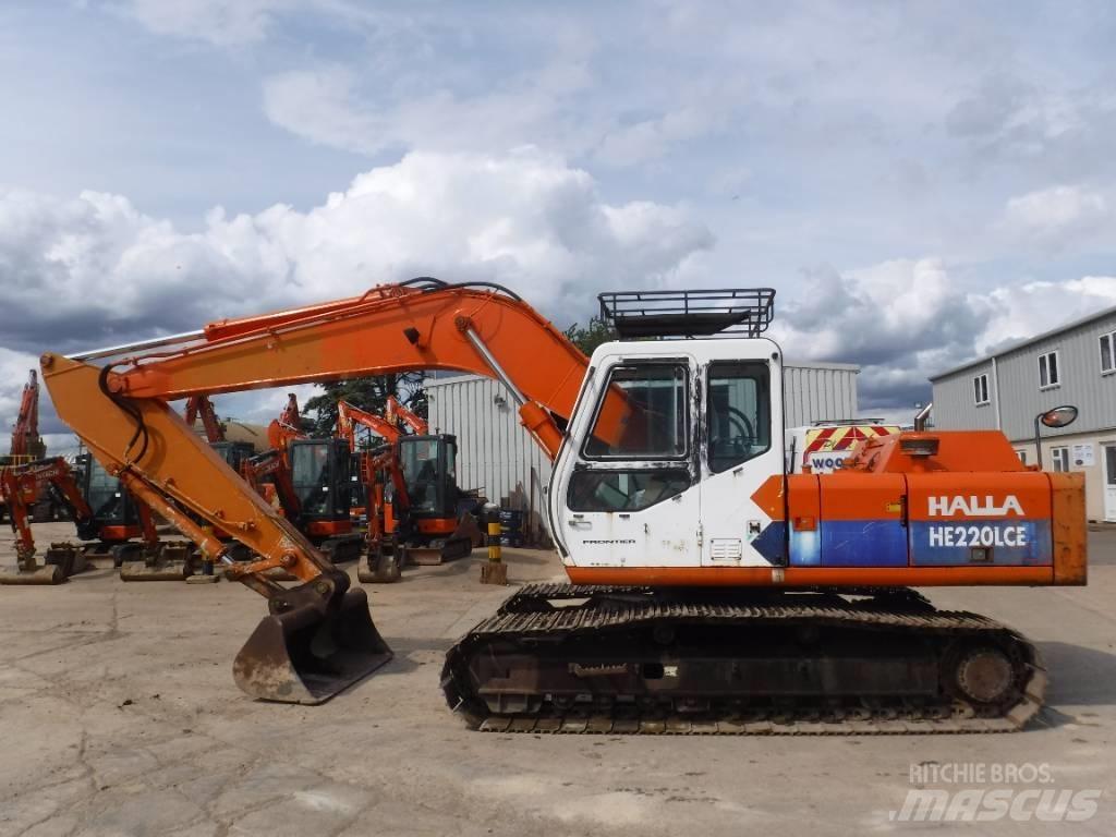 Halla HE220LCE Гусеничные экскаваторы