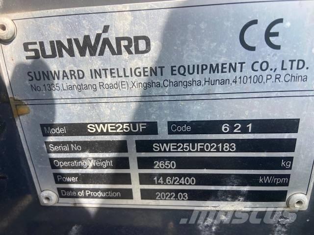 Sunward SWE 25 UF Мини-экскаваторы