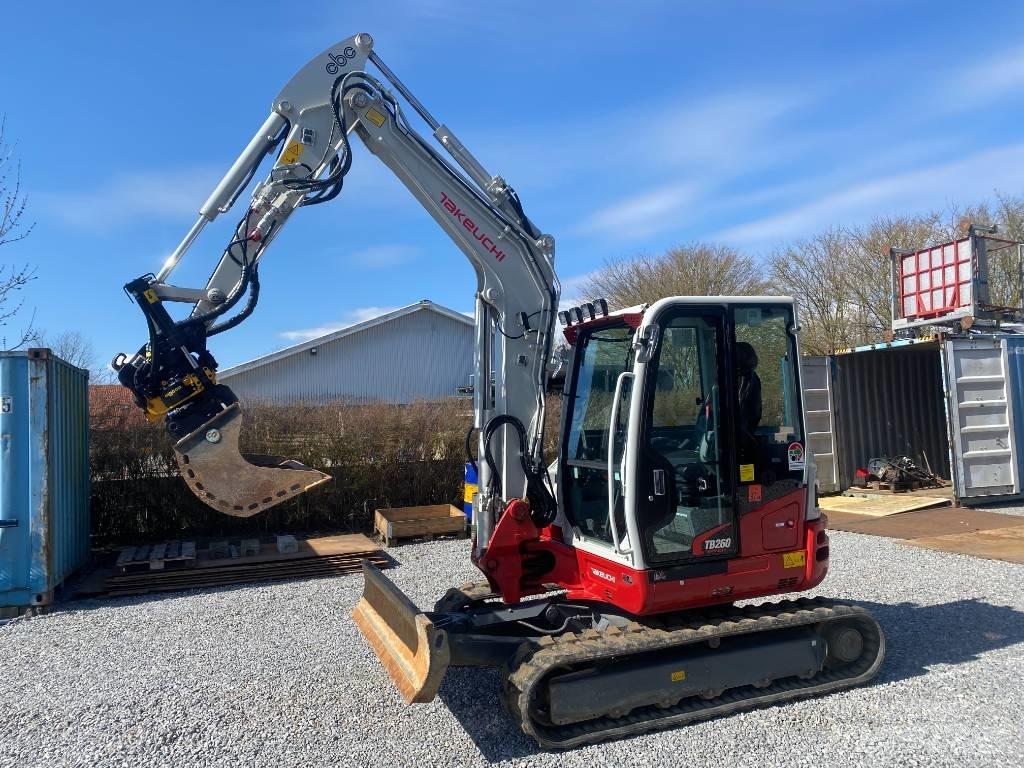 Takeuchi TB 260 Мини-экскаваторы