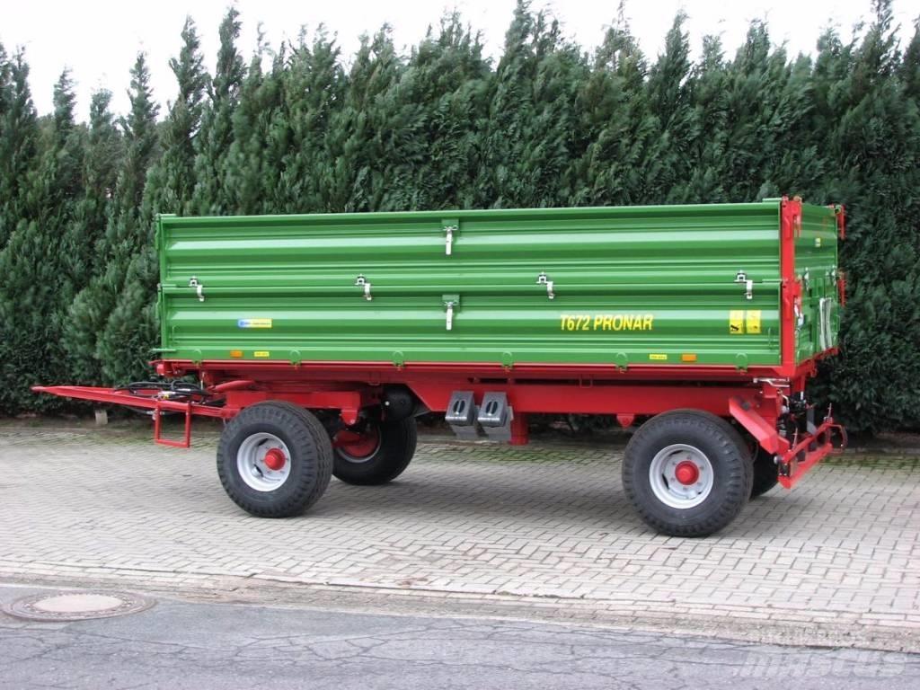 Pronar T672 Тракторные самосвальные прицепы