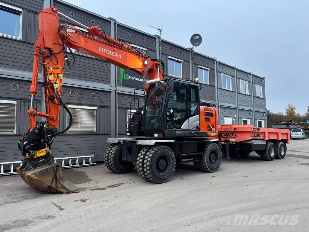 Hitachi ZX 145 W-6 Колёсные экскаваторы