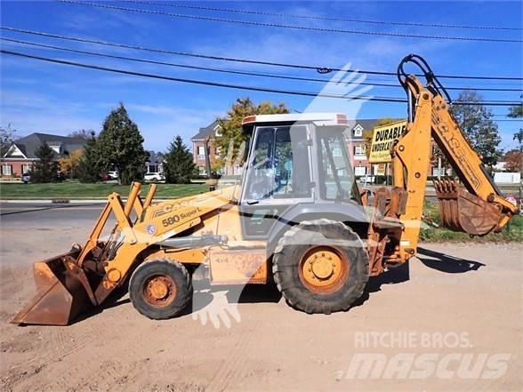 CASE 580SL Экскаваторы-погрузчики