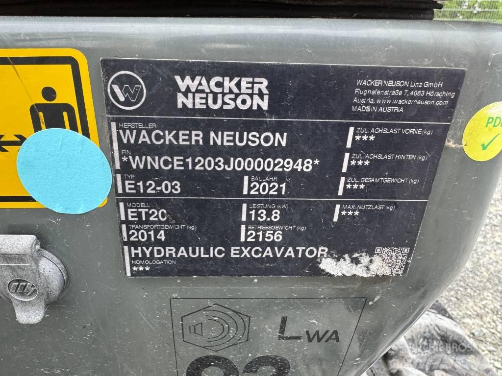 Wacker Neuson ET20 Гусеничные экскаваторы
