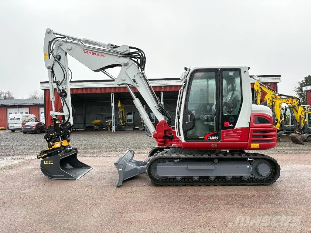 Takeuchi TB290 Малые экскаваторы 7т-12т