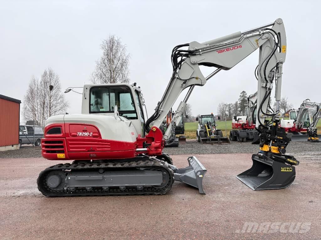 Takeuchi TB290 Малые экскаваторы 7т-12т