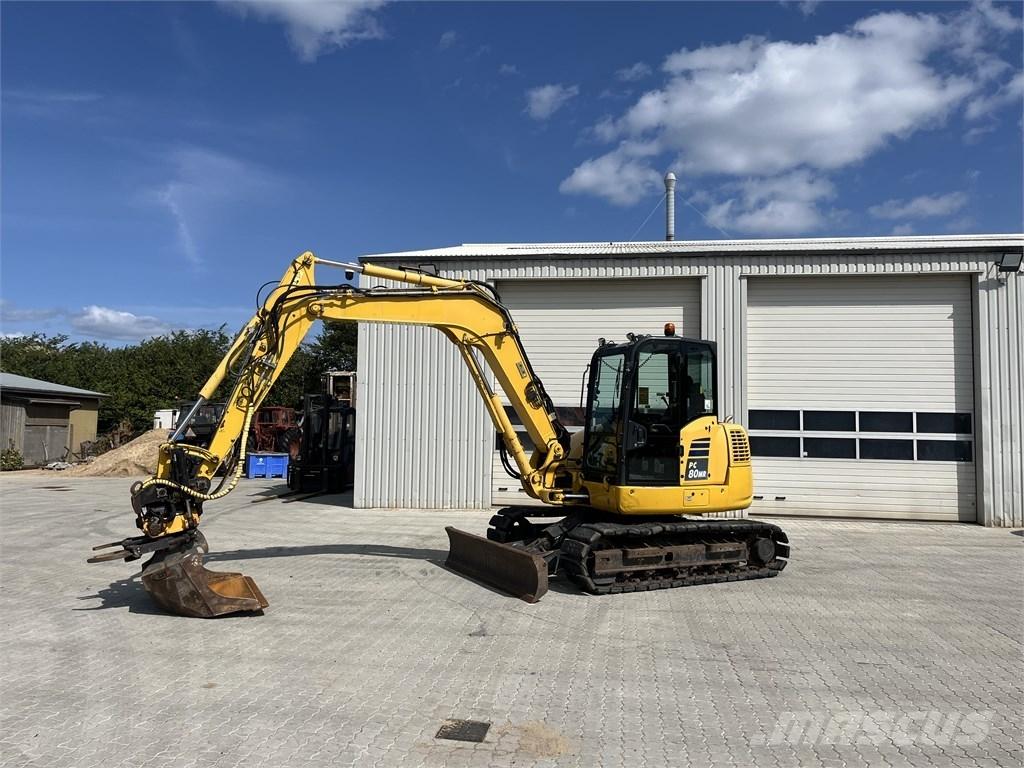 Komatsu PC 80 MR Малые экскаваторы 7т-12т