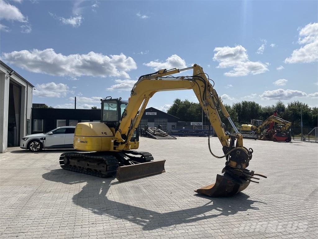 Komatsu PC 80 MR Малые экскаваторы 7т-12т