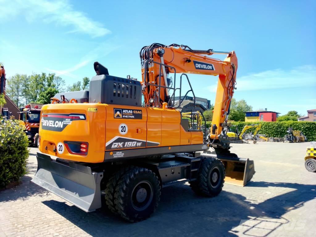 Doosan DX190W-7 Колёсные экскаваторы