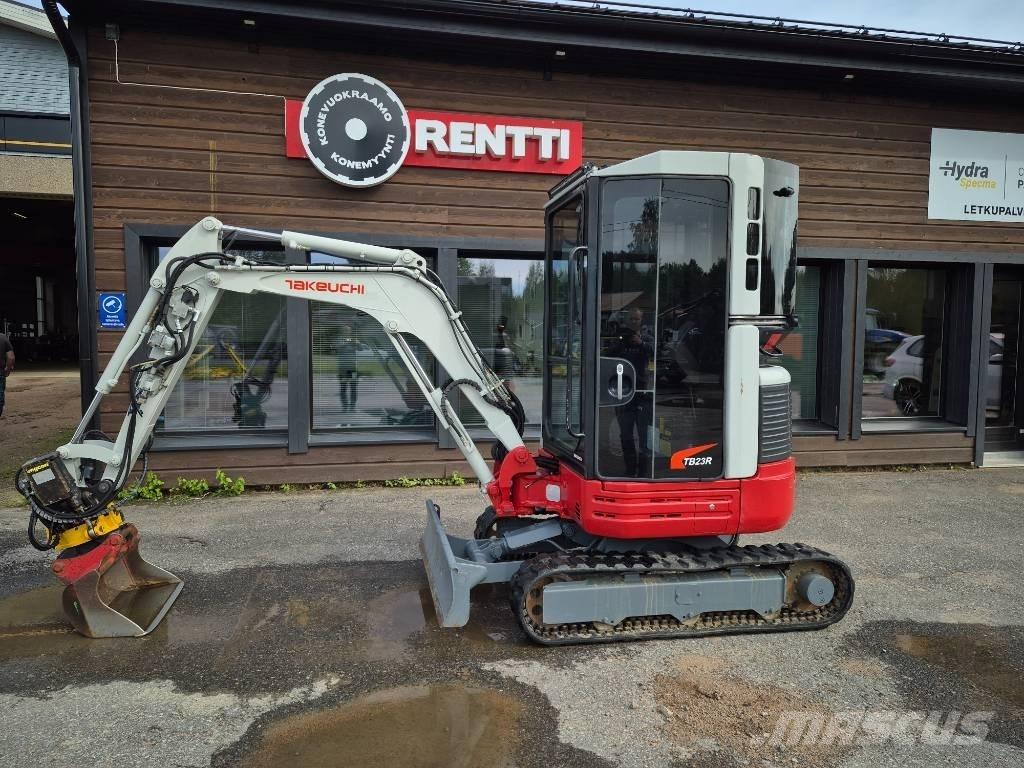 Takeuchi 23R Мини-экскаваторы