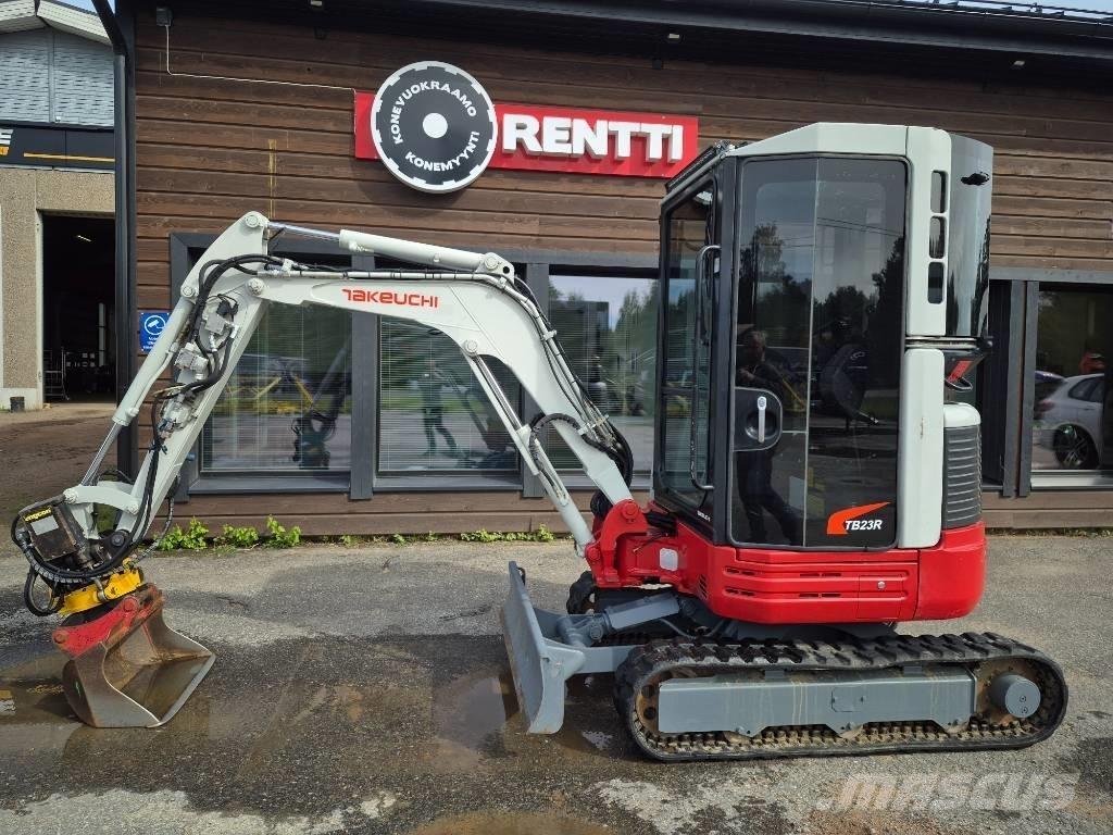 Takeuchi 23R Мини-экскаваторы